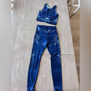 Yoga Democracy set! Astrology Crop top and pants- two for one deal!!